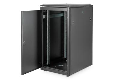 Digitus DN-19 22U-6/8-B-1 19inch-patchkast (b x h x d) 600 x 1164 x 800 mm 22 HE Zwart (RAL 9005)
