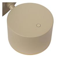 Lucide GIAN - Wandlamp - LED Dimb. - 1x9W 2700K - Taupe - thumbnail
