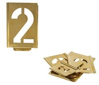 Kukko Schrijfsjablonen-set | cijfers 0-9 | letterhoogte 200 mm | speciaal plaatstaal | 1 stuk - 327-200-Z 327-200-Z - thumbnail