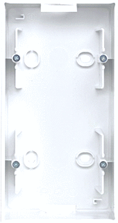 Busch-Jaeger 1702-914 Opbouwbehuizing Accessoire 2-voudig Busch-balance SI Alpine-wit 1 stuk(s)