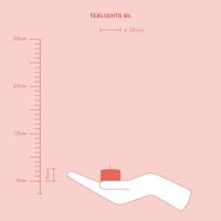 Bolsius Theelichten 45 Stuks Wit - thumbnail