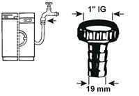 Cornat Aansluitstuk Voor Slang 3/4&apos; Pvc - TEC308034 - thumbnail