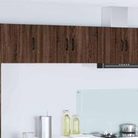 Keukenkast met plank Bruin Eiken 80 x 31 x 40 cm Bewerkt hout - thumbnail