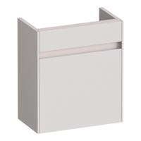 Brauer Inspire Fonteinkast - 40 cm - met 1 Deur Greeploos Rechtsdraaiend - Mat Zand - thumbnail