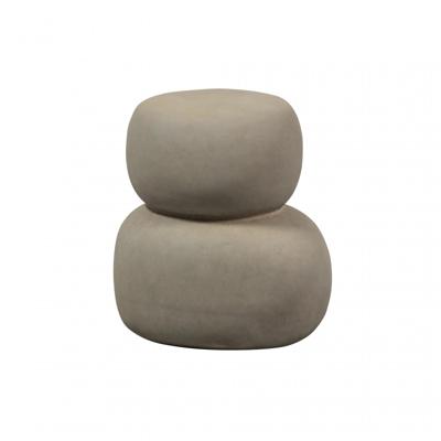 WOOOD Bijzettafel 'Oda' Betonlook, 41 x 35cm WOOOD Bijzettafel 'Oda' Betonlook, 41 x 35cm