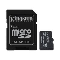 Kingston Industrial microSDHC-kaart 8 GB Class 10 UHS-I Incl. SD-adapter - thumbnail