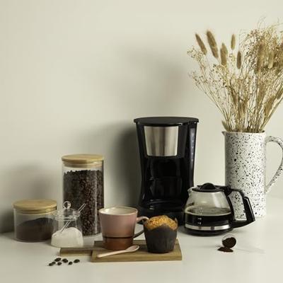 Tristar Koffiezetapparaat Zwart Capaciteit koppen: 6 Glazen kan, Warmhoudfunctie Tristar Koffiezetapparaat Zwart Capaciteit koppen: 6 Glazen kan, Warmhoudfunctie