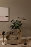 Lucide GIAN - Vloerlamp - LED Dimb. - 1x9W 2700K - Zwart - thumbnail