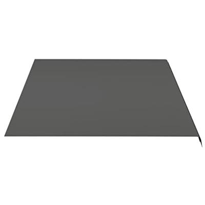 VidaXL Vervangingsdoek voor luifel 500x350 cm polyester antracietkleurig