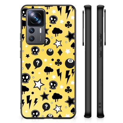 Telefoonhoesje Xiaomi 12T | 12T Pro Punk Geel