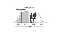 Easy Camp Huntsville 500 tent - thumbnail