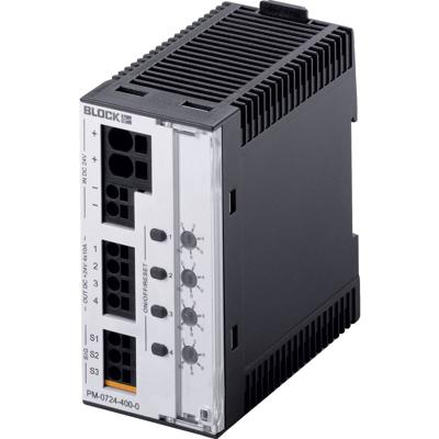 BLOCK PM 0724-400-0 Elektronische beveiligingsschakelaar 24 V/DC 10 A Aantal uitgangen:4 x Inhoud 1 stuk(s)