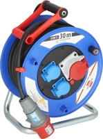 Brennenstuhl 1237980 Kabelhaspel 30.00 m Zwart CEE-stekker 16 A 5-polig - thumbnail