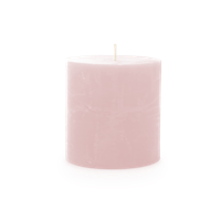 Kaars rustiek 70/70 mm lichtroze Spaas - Spaas - thumbnail