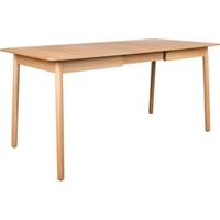 Zuiver Uitschuifbare Eettafel 'Glimps' Essenhout, kleur Naturel - thumbnail