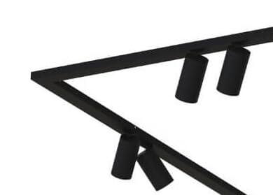 Lyora Plafondlamp met hoekMono 2x 150cm - 7700