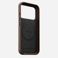 Nomad Traditional lederen hoesje iPhone 17 Pro - Brown - thumbnail