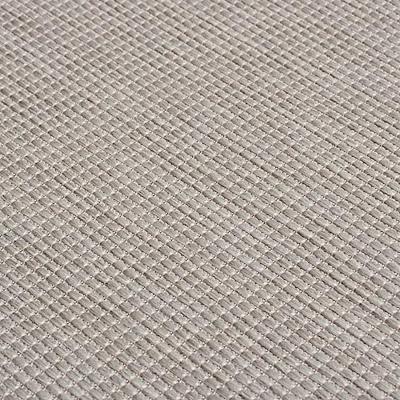 VidaXL Buitenkleed platgeweven 200x280 cm lichtgrijs