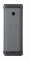 Nokia 230 alle dragers, smartphone (7,11 cm (2,8 inch), 16 MB, 2 megapixel, besturingssysteem Series 30+, Dual Sim) dark silver - thumbnail