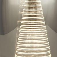 Searchlight Modern tafellampjeCyclone chroom met smoke glas - EU97293-1SM - thumbnail