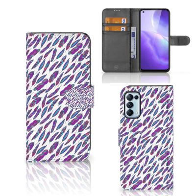 OPPO Find X3 Lite | Telefoon Hoesje | Feathers Color OPPO Find X3 Lite | Telefoon Hoesje | Feathers Color