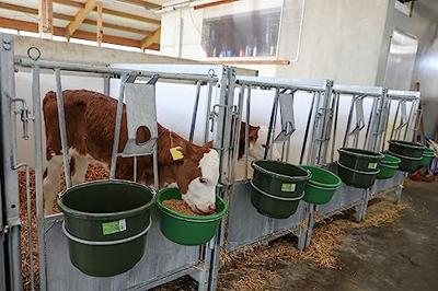 Voederschaal 8 l olijfgroen