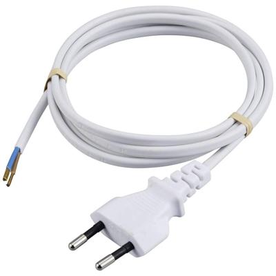 Sygonix SY-6329436 Aansluitkabel Stroom Wit 1.50 m