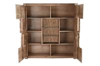 Kast DKD Home Decor 145 x 40 x 153 cm Kristal Bruin Acacia - thumbnail