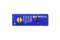 Maul Solid whiteboard magneet 800gr 10 stuks geel - thumbnail