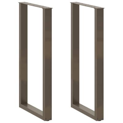 Bartafelpoten 2 st U-vormig 60x(110-111) cm staal naturel