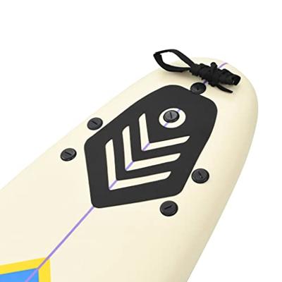VidaXL Surfplank 170 cm blauw en crème VidaXL Surfplank 170 cm blauw en crème
