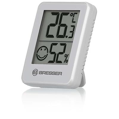 BRESSER ClimaTemp Hygro Indicator Set van 3 Thermo-/Hygrometers (wit)