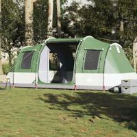 VidaXL Tunneltent 4-persoons waterdicht groen - thumbnail