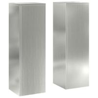 Plantenstandaard 2 pcs Zilver 24 x 24 x 75 cm - thumbnail