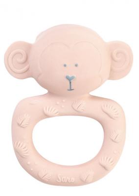 Saro Bijtring Jungle Party Rubber Roze Saro Bijtring Jungle Party Rubber Roze