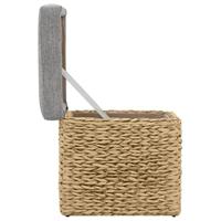 Poefset zeegras grijs 2-delig - thumbnail