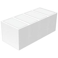 Weidmüller 2621280000 CC-FO 30/60 MM WS Apparaatmarkering Markeringsvlak: 30 x 60 mm Wit Aantal markeringen: 100 100 stuk(s) - thumbnail