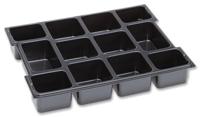 L-BOXX Verdeler voor kleine delen | B404xD312xH61 mm polystyreen | met 12 bakken | zwart | 1 stuk - 1000010126 1000010126 - thumbnail