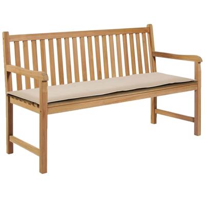 VidaXL Tuinbankkussen 150x50x4 cm oxford stof crèmekleurig VidaXL Tuinbankkussen 150x50x4 cm oxford stof crèmekleurig