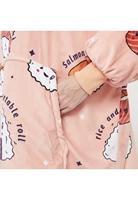 Draagbare deken met capuchon & mouwen - sushi - thumbnail