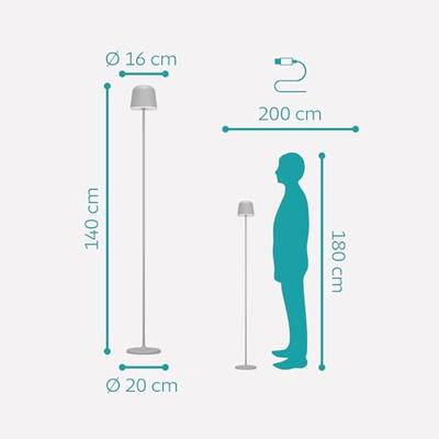 Eglo TerraslampMannera grijs - 901749