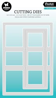 Studio Light • essentials cutting dies zig-zag card