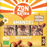 Zonnatura Bio Amandel Notenreep 3 x 25 g bij Jumbo - thumbnail