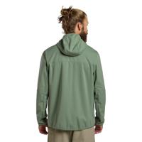 Jack wolfskin Feldberg Hoody Softshell Jas Heren Eucalyptus XL - thumbnail