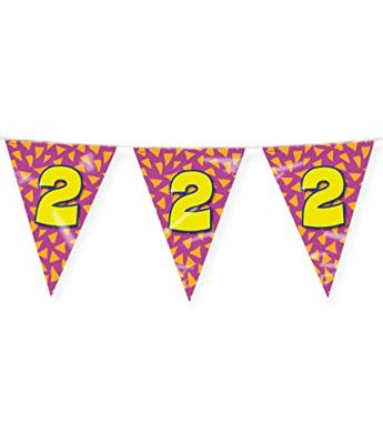 Happy Verjaardag Vlaggenlijn 2 Jaar (10m) - thumbnail