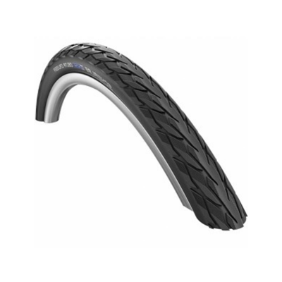 Schwalbe delta cruiser plus (k-guard), zwart met reflectie, 28x1 1/4, etrto 32-622