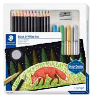 Staedtler Black & White Set, set van 17 stuks - thumbnail