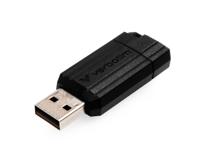 Verbatim Pin Stripe USB-stick 16 GB Zwart 49063 USB-A 2.0 - thumbnail