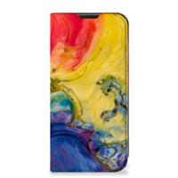 Bookcase Samsung Galaxy Xcover 6 Pro Watercolor Dark - thumbnail