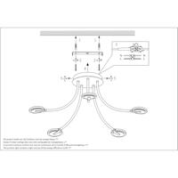 Steinhauer Flexibele led plafondlampTuround - 3375ST - thumbnail